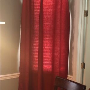 Pier 1 red curtains